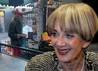 Lokica Stefanović posle dužeg vremena u javnosti: Čuvena balerina vidno smršala – “Uhvaćena” između tezgi na Kalenić pijaci