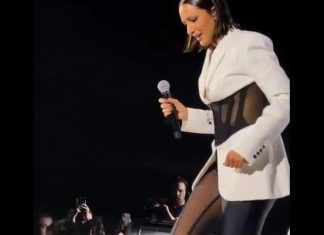 Prija na koncertu u Osijeku doživela neprijatnost: Spustila se u publiku pa joj se desio peh sa pantalonama (FOTO)