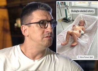 Kristijanov sin završio u bolnici u Splitu – Kristina ogorčena na medicinsko osoblje: “Satima smo čekali na ušivanje, dete je histerisalo i plakalo”
