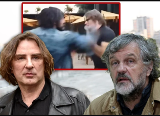 Željko Mitrović ne odustaje i pored tužbe: Objavio snimak tuče sa Kusturicom napravljen uz pomoć veštačke inteligencije