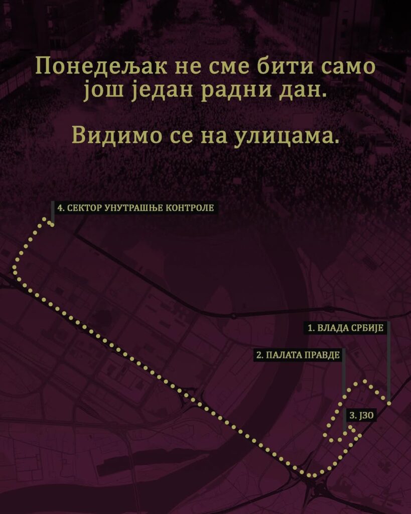 Danas sve staje: Detalji velikog protesta 