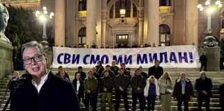“Ćacilend je najslobodnije mesto u Evropi”: Predsednik Vučić održao govor na skupu podrške povređenom Milanu