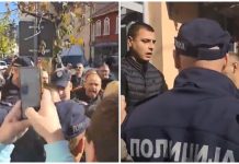 Poreski inspektori stigli u vanrednu kontrolu kod aktiviste – Građani se okupili ispred njegove radnje i oterali ih