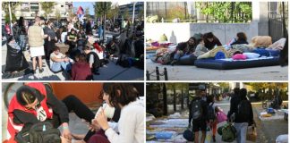 Studenti koji su prespavali na trgu u Inđiji zahvaljuju se domaćinima: Građani im spremili jorgane, ugostitelji otključali lokale