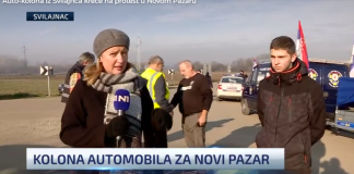 Auto-kolona iz Svilajnca kreće ka Novom Pazaru – Usput im se pridružuju građani iz cele Srbije