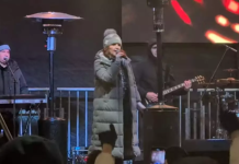 Anu Bekutu gađali grudvama na nastupu u Čačku – Pevačica se obratila policiji, nastup nastavila iz kombija