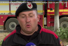 Rumunski vatrogasac o požaru u Deliblatskoj peščari: “Nismo videli takav teren, požar se jako teško gasi”