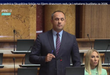 Poslanik SSP na raspravi o rebalansu Budžeta: “Jednokratna pomoć nije briga o građanima, već predizborni ček za SNS”